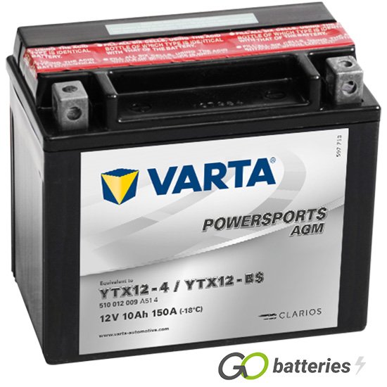 12V AGM Motorcycle Battery (Maintenance-Free)